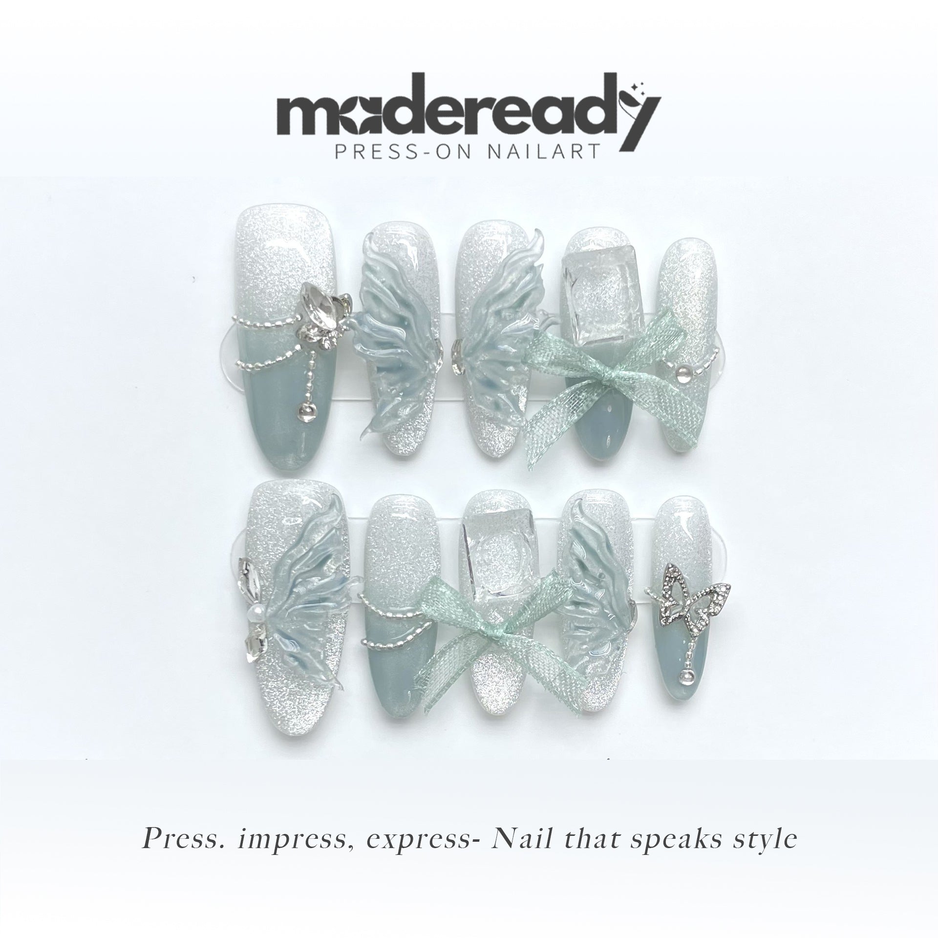 Jade Butterfly - Madeready Nail