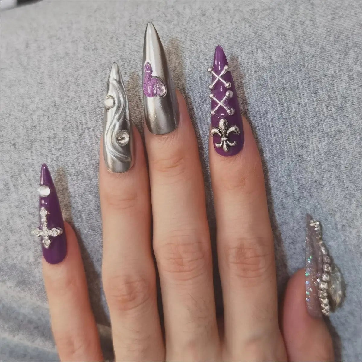 Purple Squad - Madeready Nail