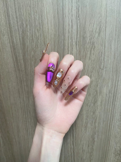 Purple Flow - Madeready Nail